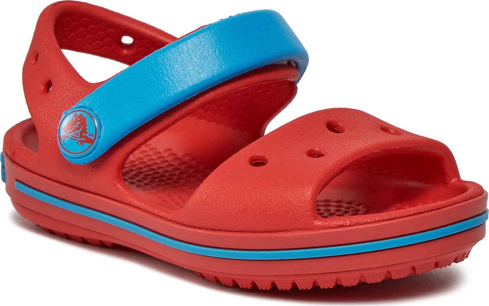 Sandály Crocs Crocs Crocband Sandal Kids 12856 Varsity Red 6WC