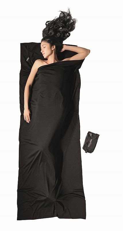 Cocoon spacáková přikrývka merino black