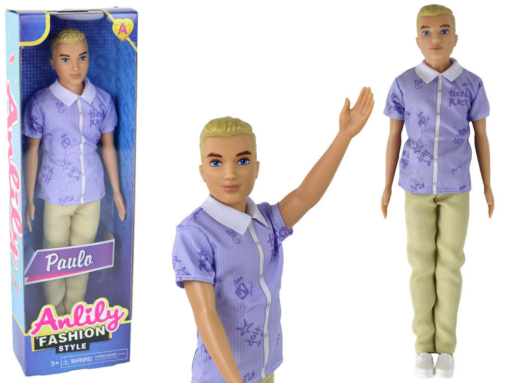 mamido Panenka chlapec Paulo v košili s blond vlasy