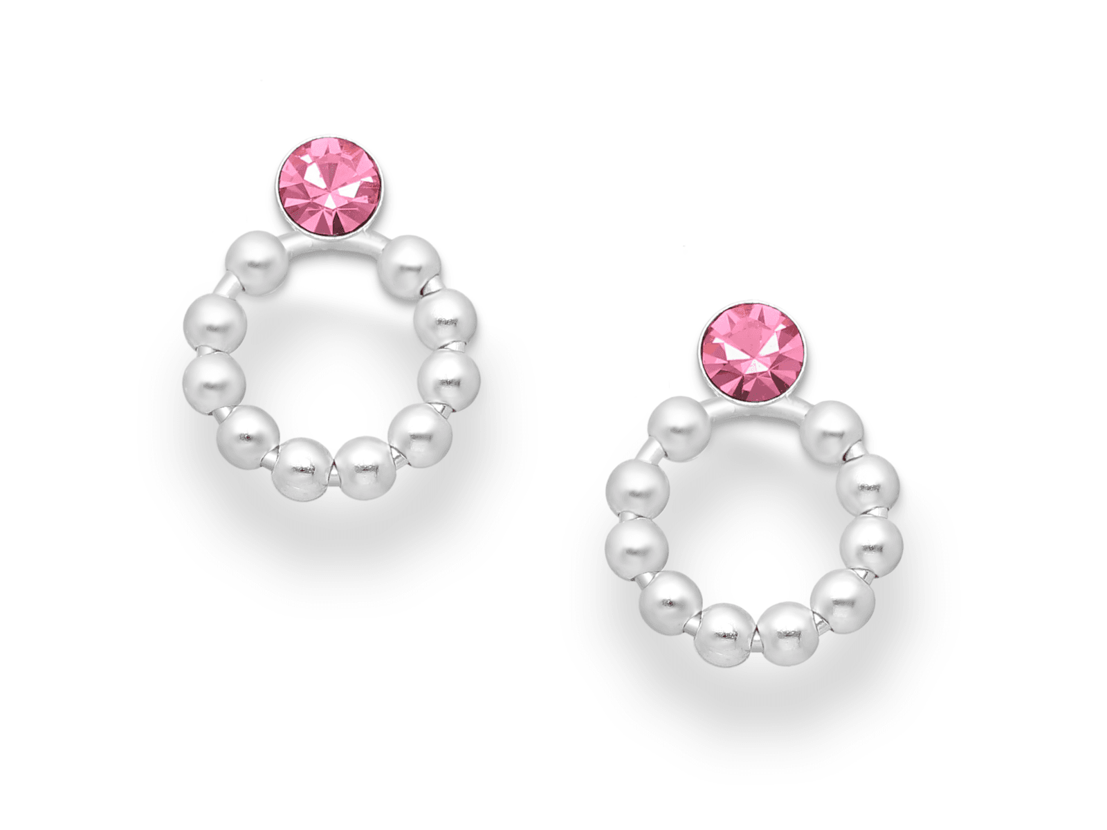 Náušnice Rose stříbro 925 3051