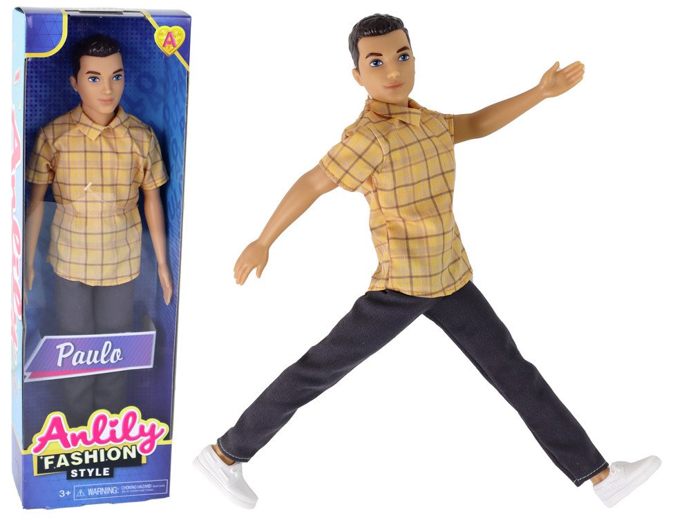 mamido Panenka chlapec Paulo v košili s hnědými vlasy