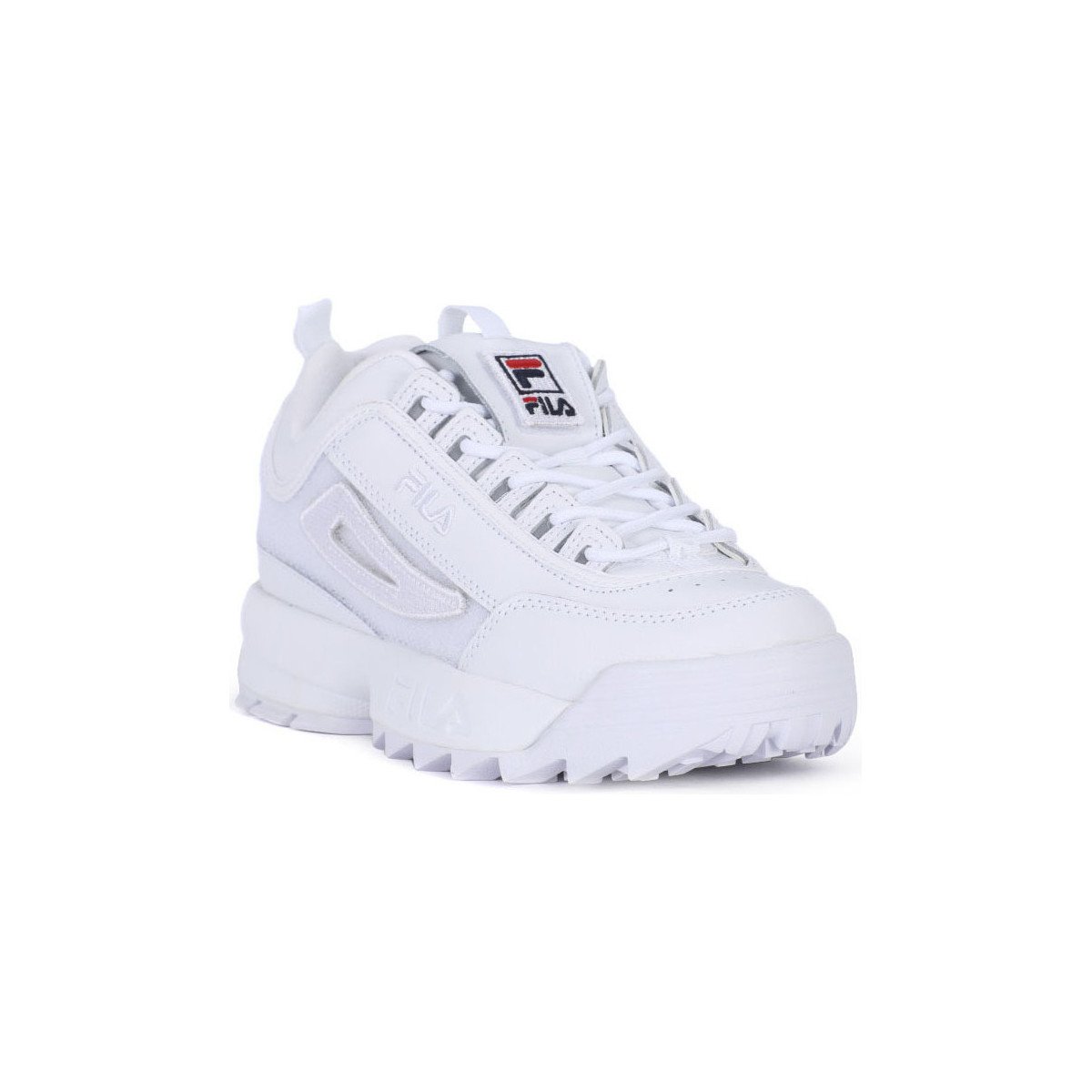 Fila  DISRUPTOR LOW PATCHES  Bílá