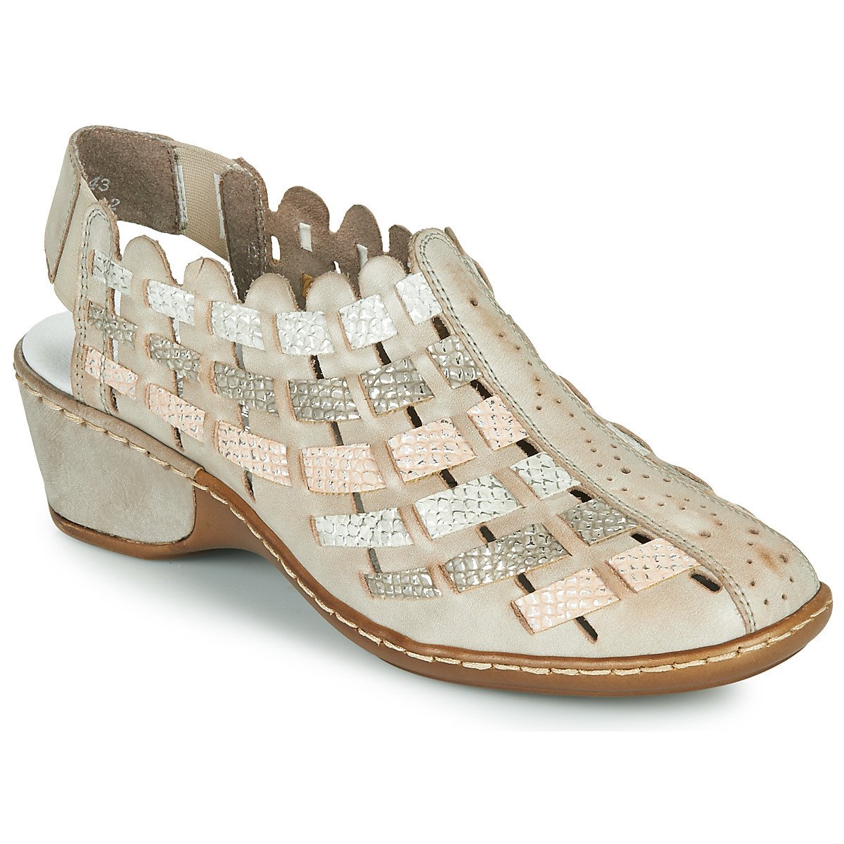 Rieker  ROBERTO  Stříbrná