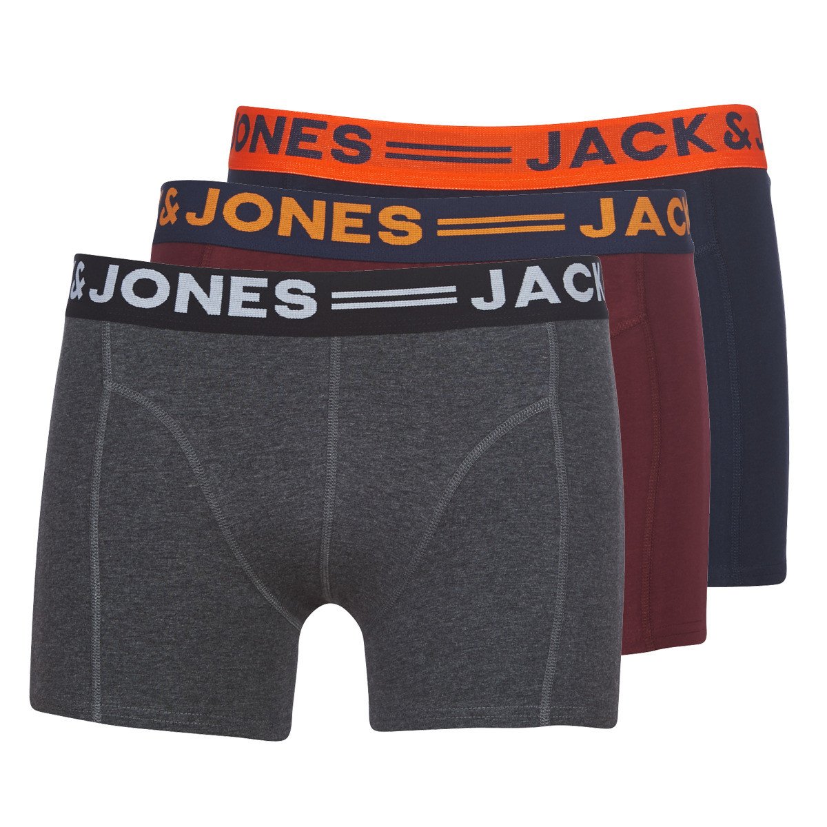 Jack & Jones  JACLICHFIELD X 3  Šedá