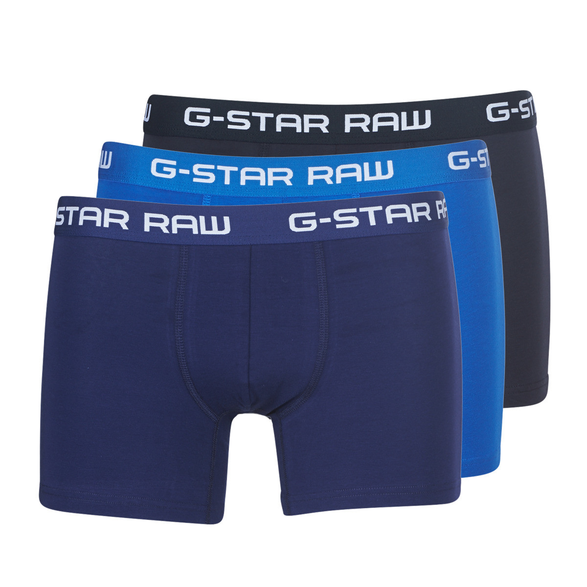 G-Star Raw  CLASSIC TRUNK CLR 3 PACK  Modrá