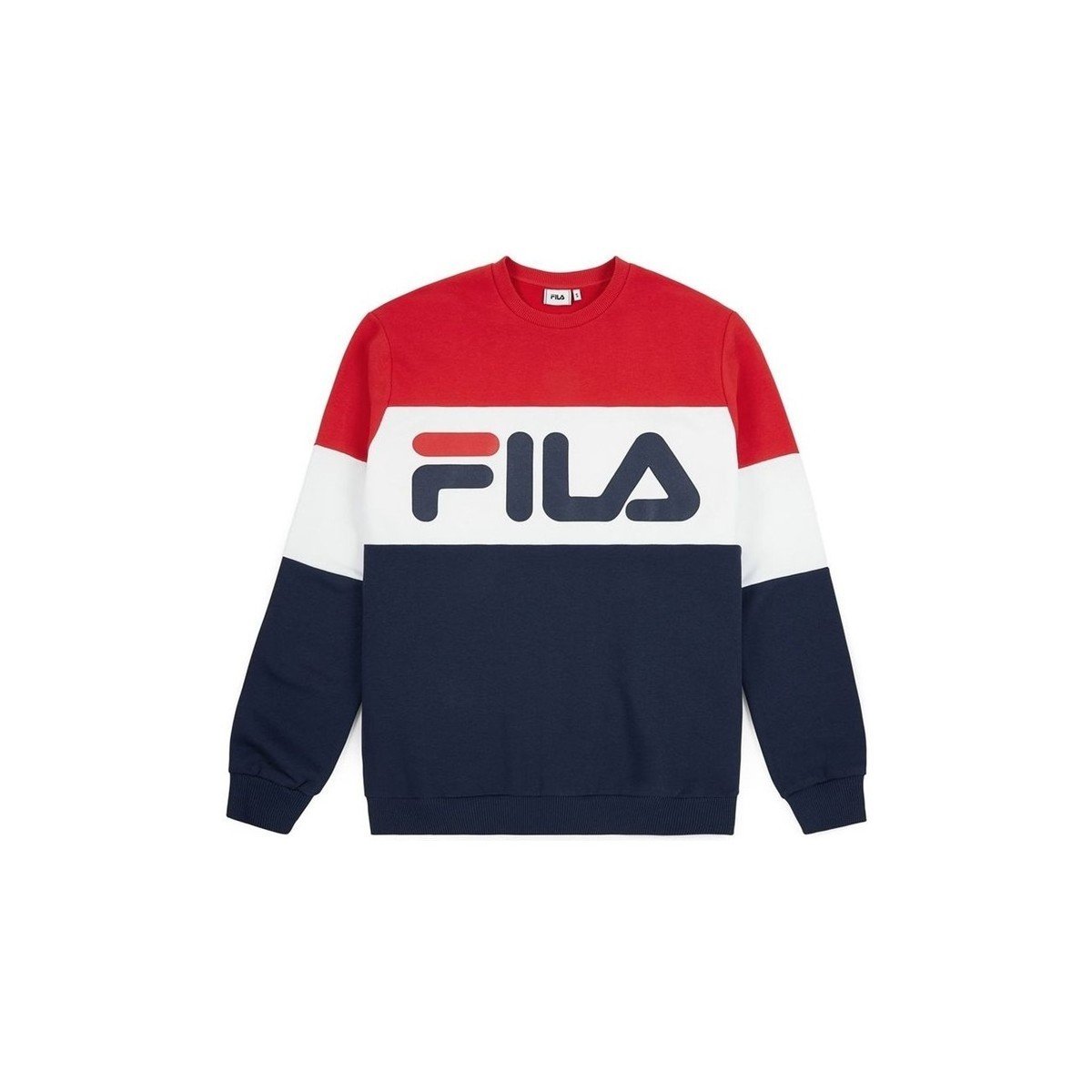 Fila  MEN STRAIGHT BLOCKED CREW  Černá