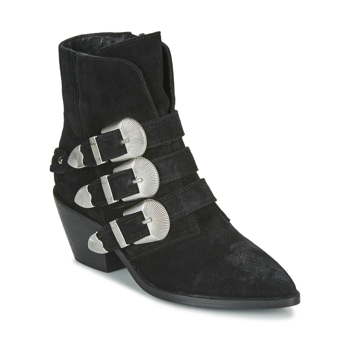 Pepe jeans  WESTERN W BUCKLE  Černá