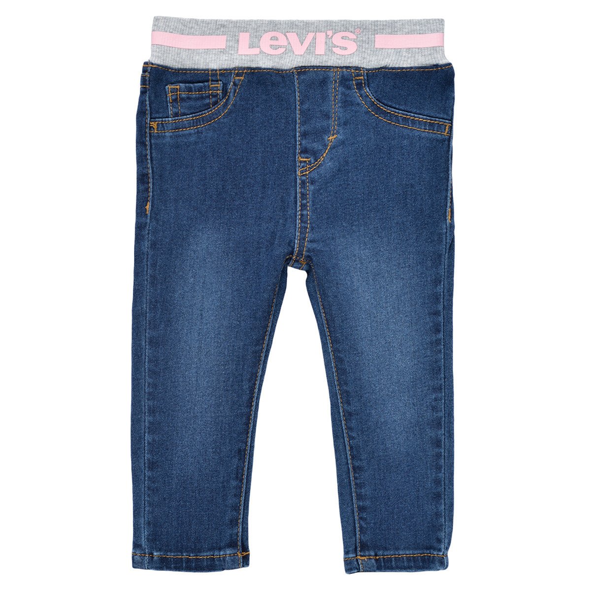 Levis  PULL ON SKINNY JEAN  Modrá