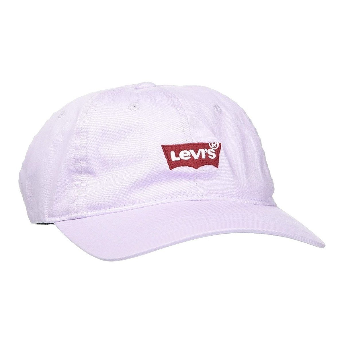 Levis  Ladies Mid Batwing Baseball Cap  Fialová