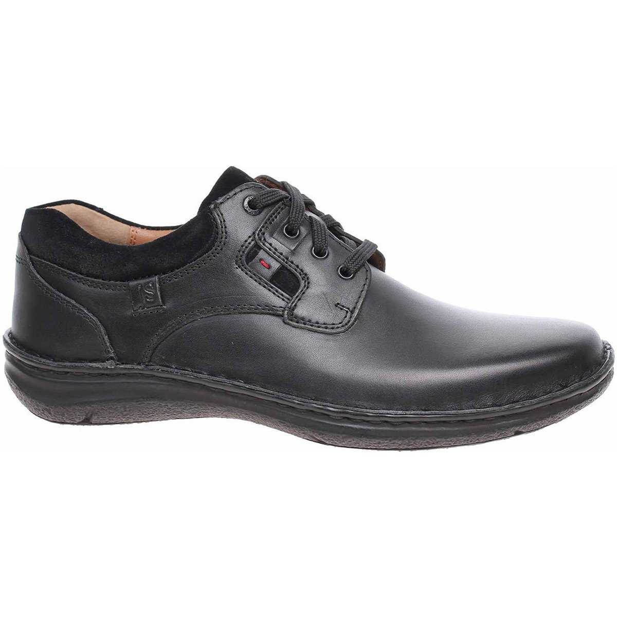 Josef Seibel  Pánské polobotky  43390 946600 schwarz  Černá