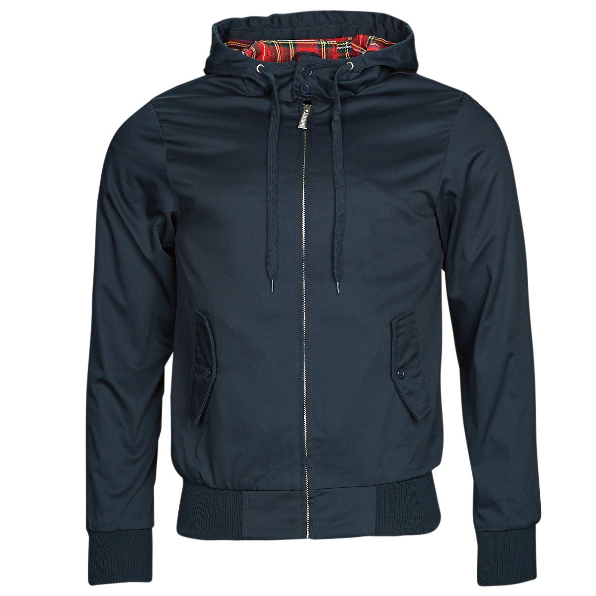 Harrington  HGO HOODED RECYCLED  Tmavě modrá