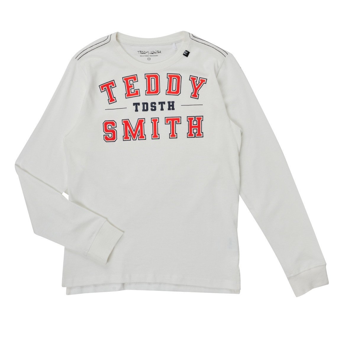 Teddy Smith  T-PERDRO  Bílá