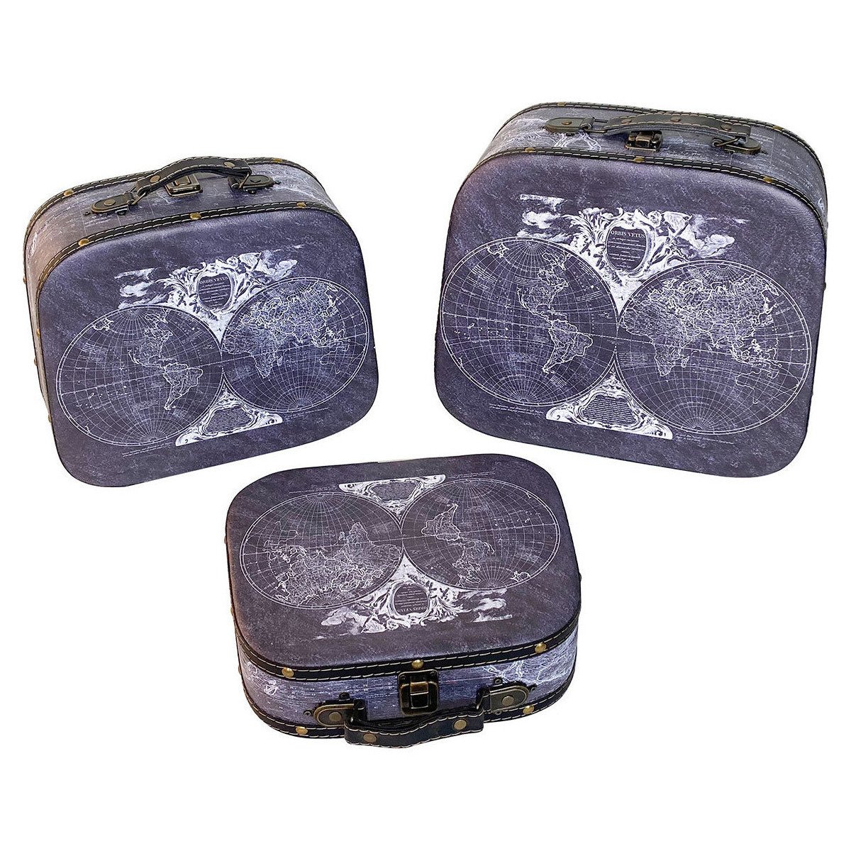 Signes Grimalt  Vintage Boxy Svět 3 Jednotky  Modrá