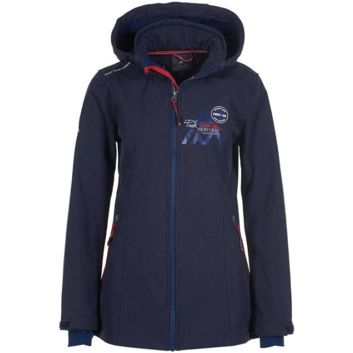 Peak Mountain  Blouson softshell femme AMONT  Tmavě modrá