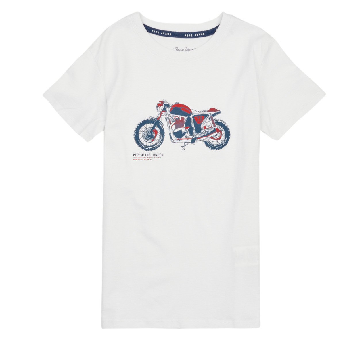 Pepe jeans  TANNER TEE  Bílá