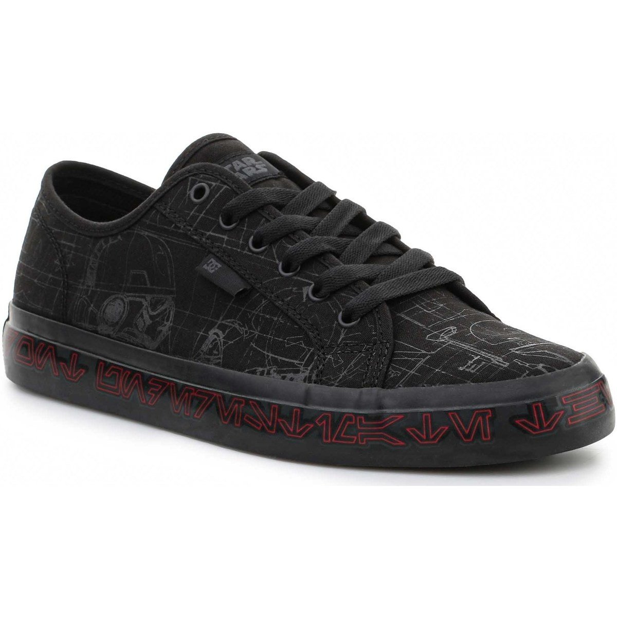 DC Shoes  Sw Manual Black/Grey/Red ADYS300718-XKSR  Černá