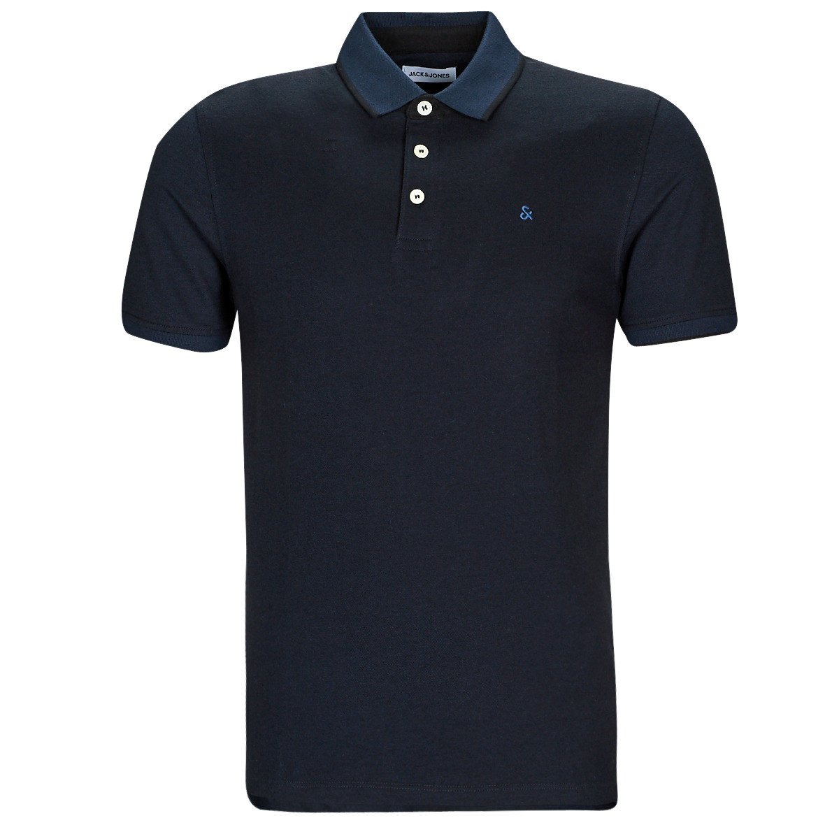 Jack & Jones  JJEPAULOS POLO SS  Tmavě modrá