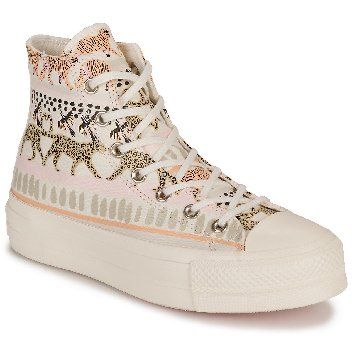 Converse  CHUCK TAYLOR ALL STAR  LIFT-ANIMAL ABSTRACT  ruznobarevne