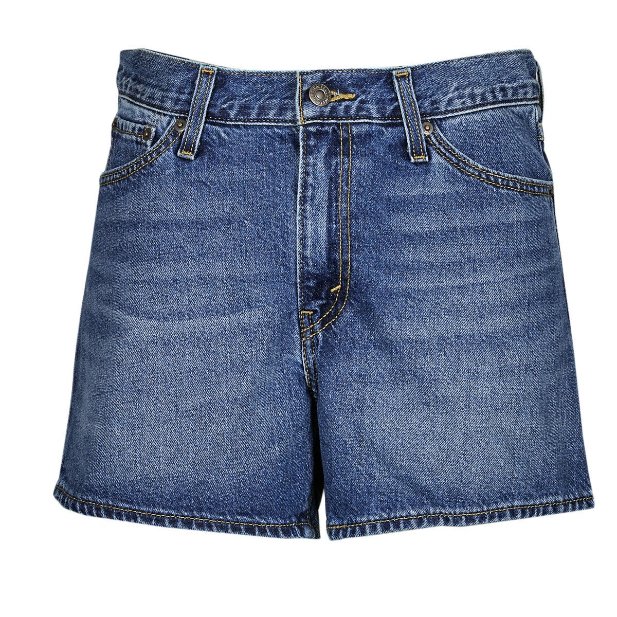 Levis  80S MOM SHORT  Modrá