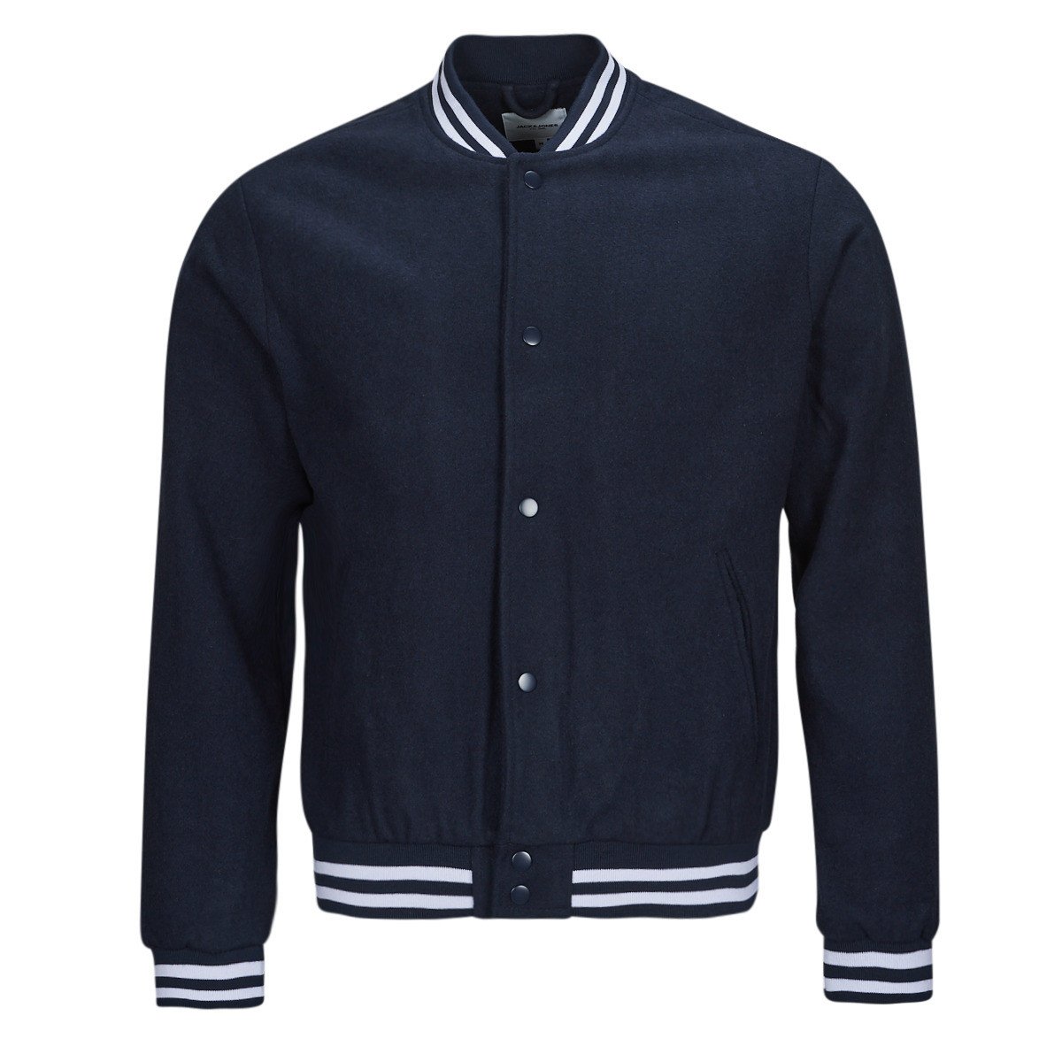 Jack & Jones  JJZAC WOOL BOMBER  Tmavě modrá