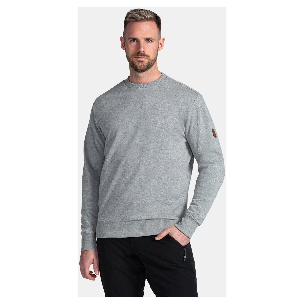 Kilpi  Pánská crewneck mikina  OIRAN-M  Šedá
