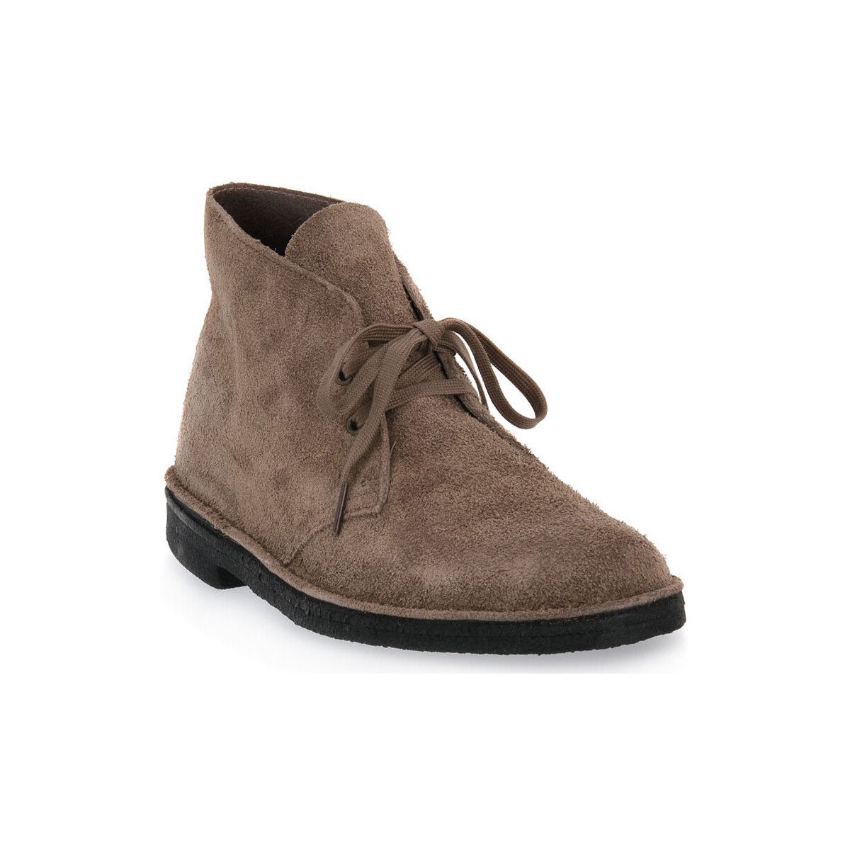 Clarks  DESERT BOOT M GREY  Šedá