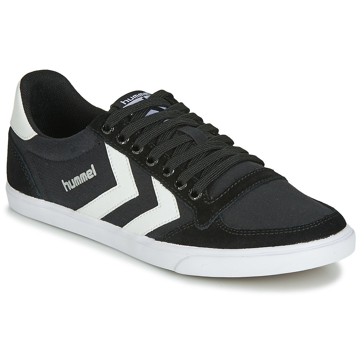 hummel  TEN STAR LOW CANVAS  Černá