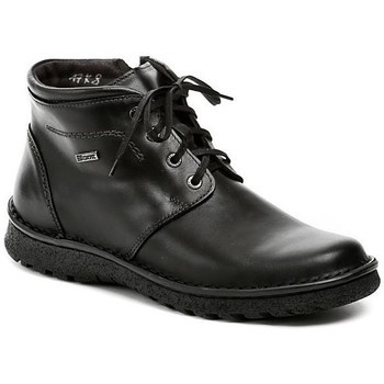 Bukat  208 černé pánské zimní boty  Černá