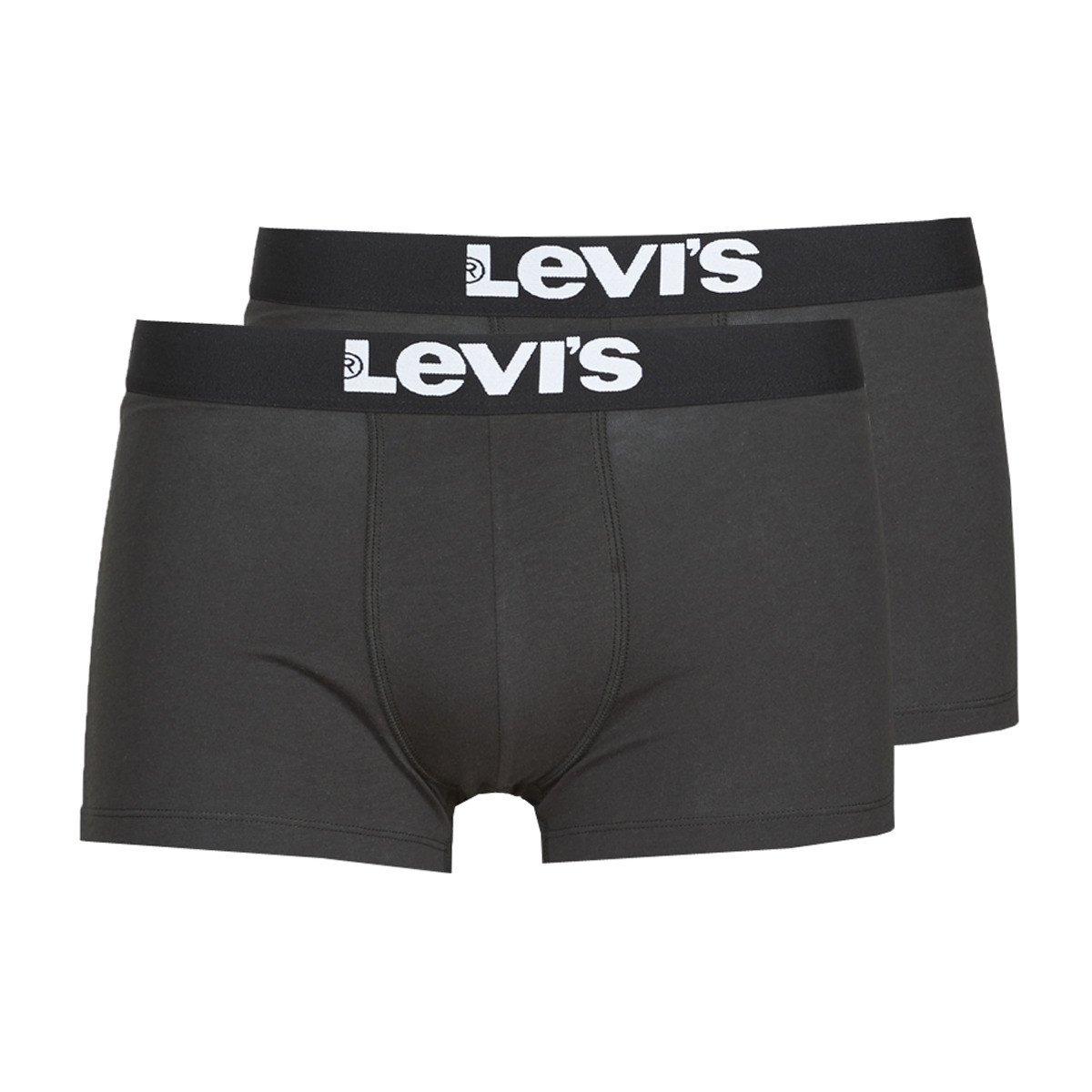 Levis  MEN SOLID TRUNK PACK X2  Černá