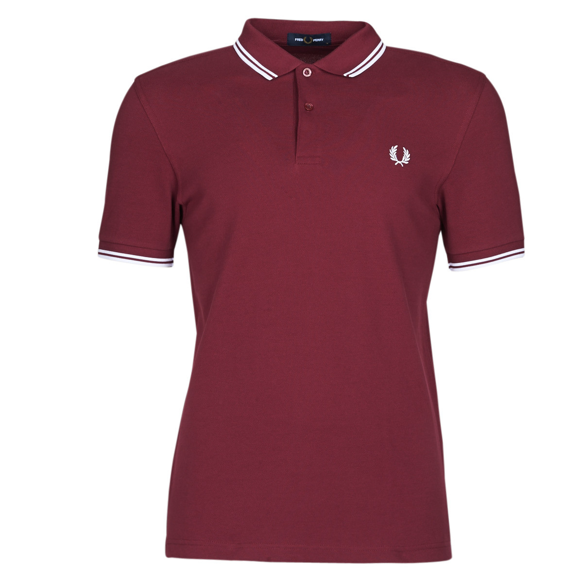 Fred Perry  TWIN TIPPED FRED PERRY SHIRT  Bordó