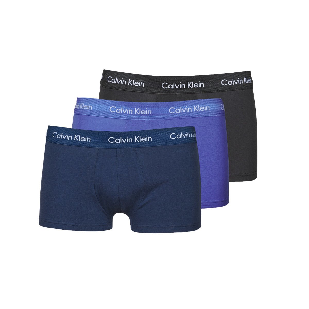 Calvin Klein Jeans  RISE TRUNK X3  Modrá