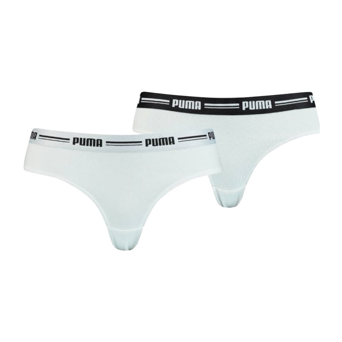 Puma  Brazilian Briefs 2 Pack  Bílá