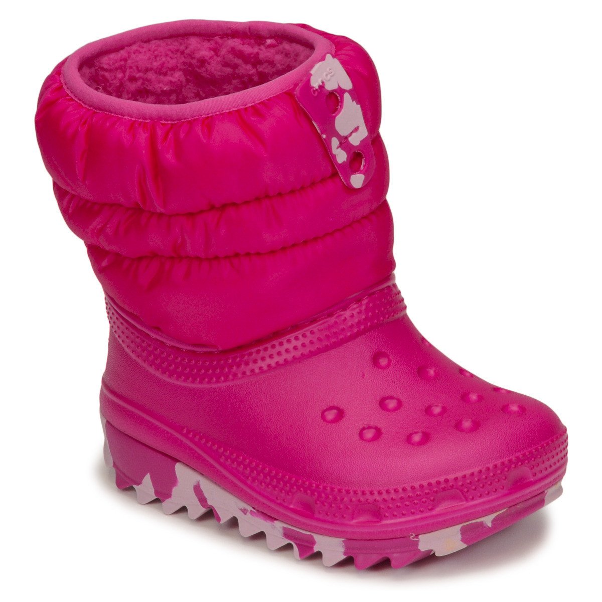 Crocs  Classic Neo Puff Boot T  Růžová