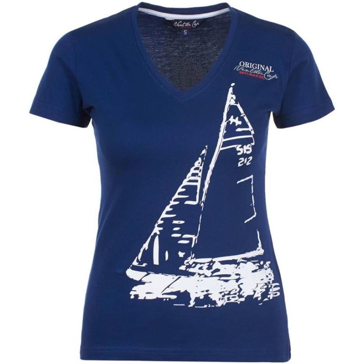 Vent Du Cap  T-shirt manches courtes femme ADRIO  Tmavě modrá