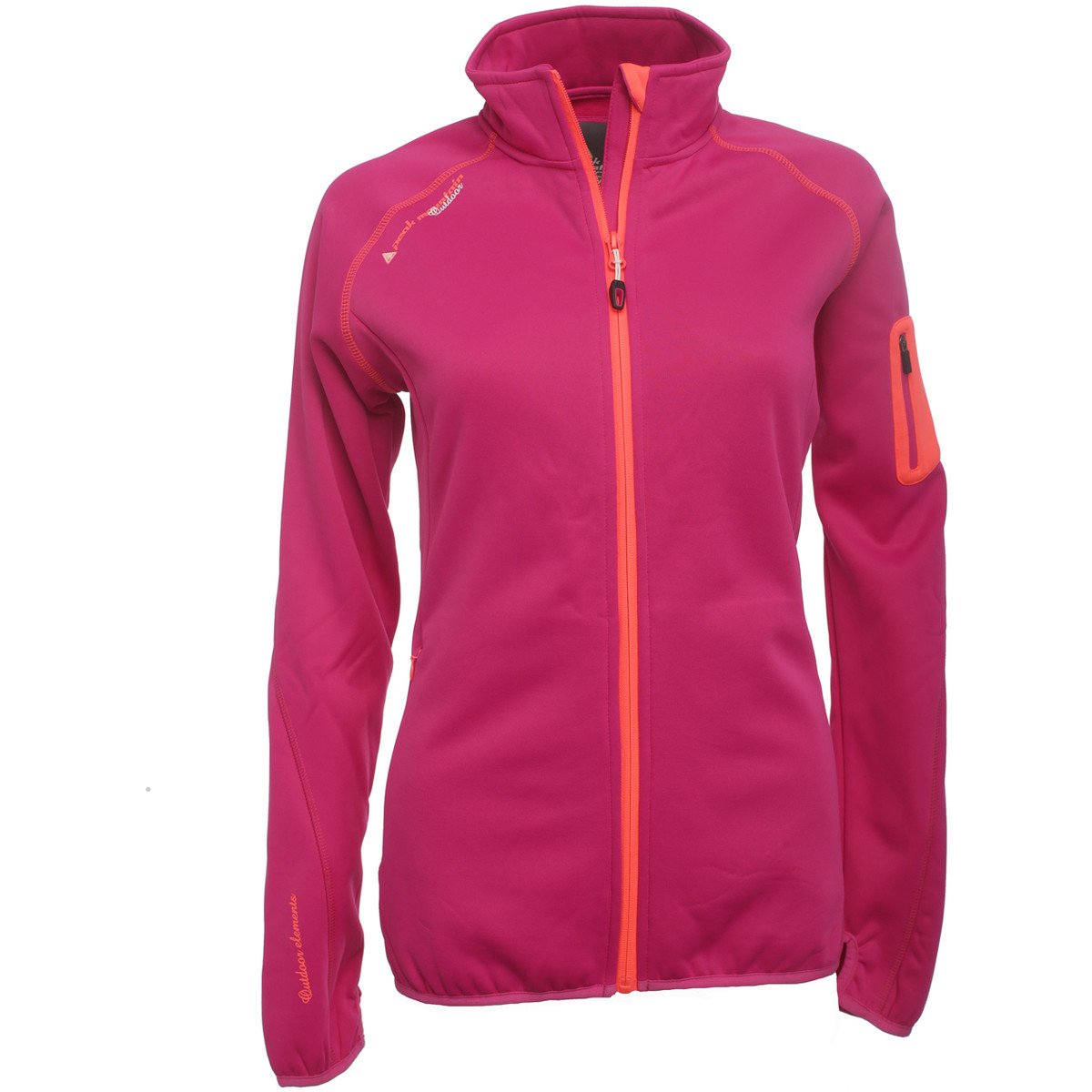 Peak Mountain  Blouson polarshell femme AMANO  Růžová