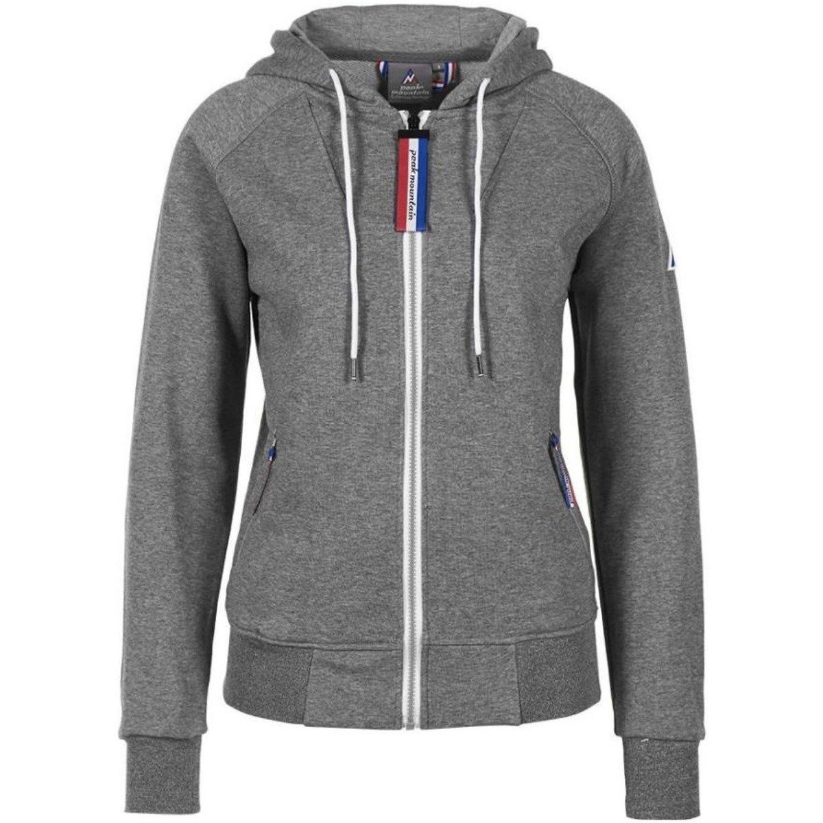 Peak Mountain  Sweat zippé à capuche femme ANDORE  Šedá