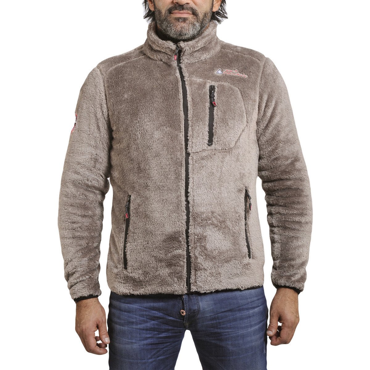Peak Mountain  Blouson polaire homme CARIAN  Béžová
