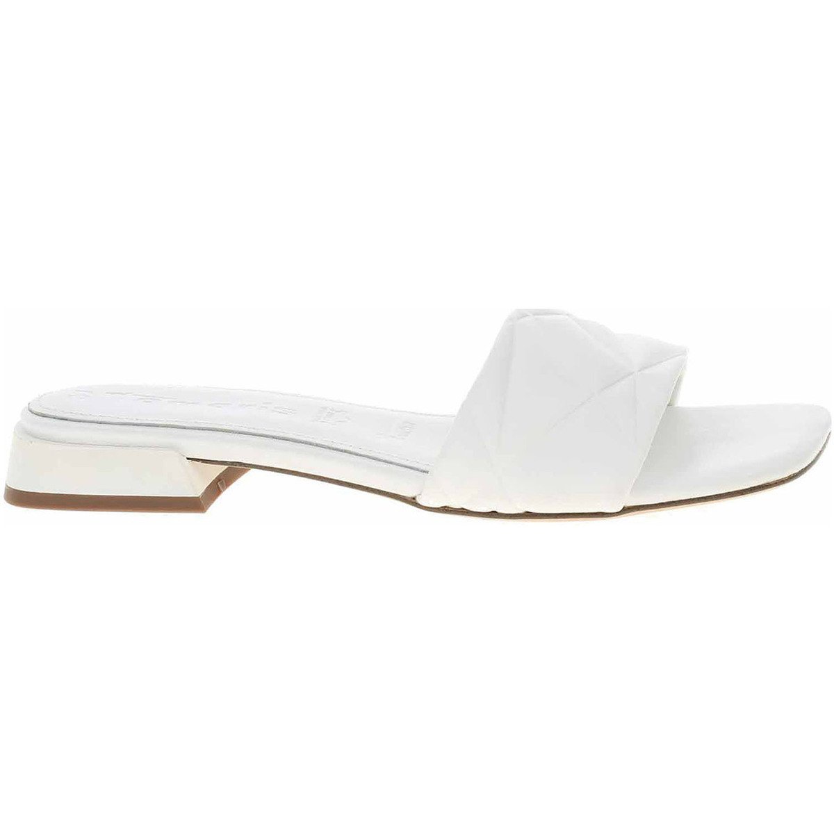 Tamaris  Dámské pantofle  1-27126-38 white  Bílá