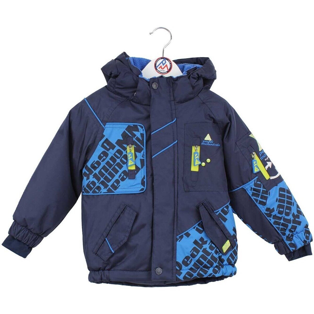 Peak Mountain  Ensemble de ski garçon ESLALOM  Tmavě modrá