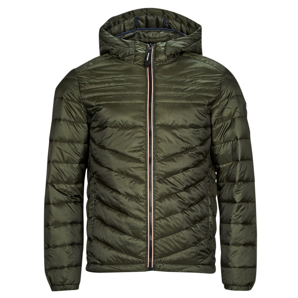 Jack & Jones  JJEHERO PUFFER HOOD  Khaki