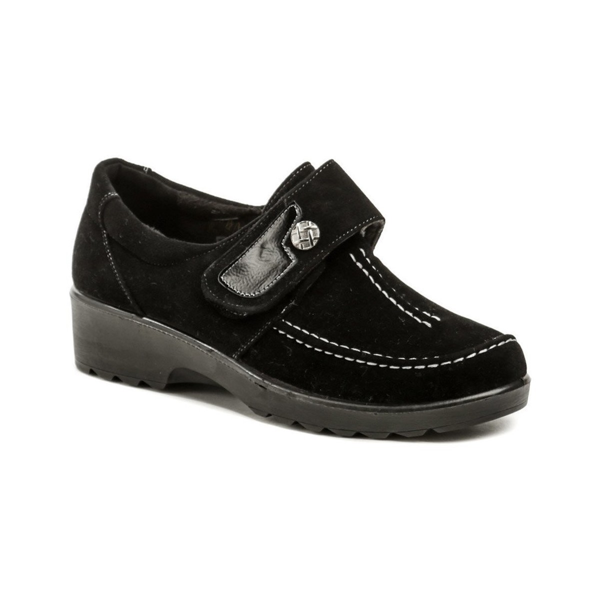 Scandi  229-0007-A1 černá dámská zimní obuv  Černá
