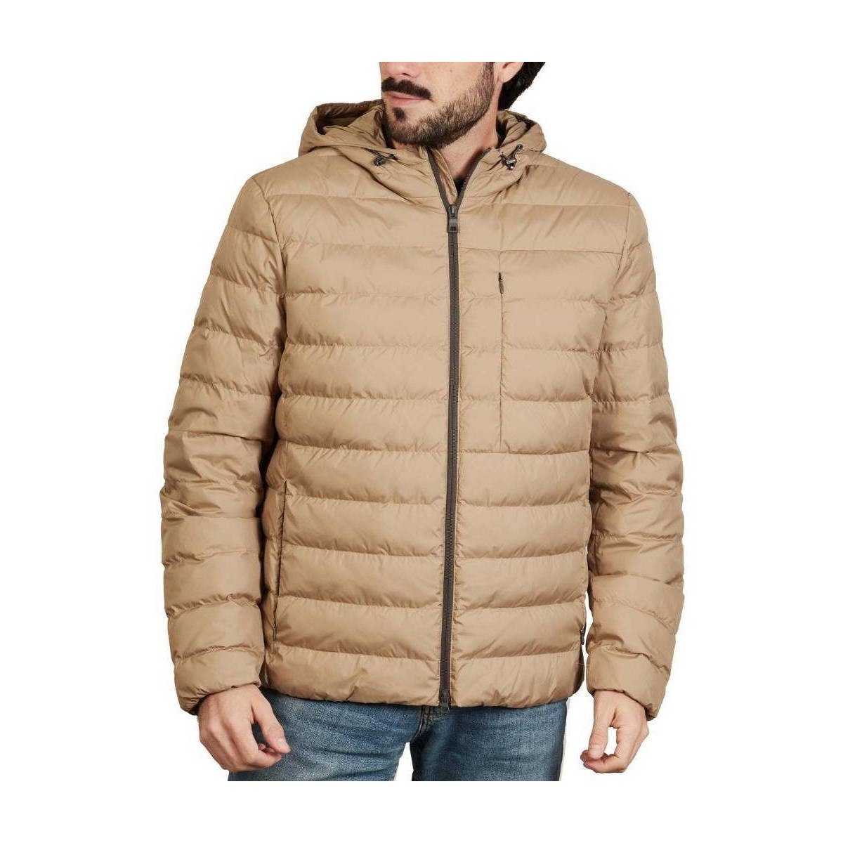 Geox  M2628A T2937 M DENNIE HOOD JACKET  Hnědá