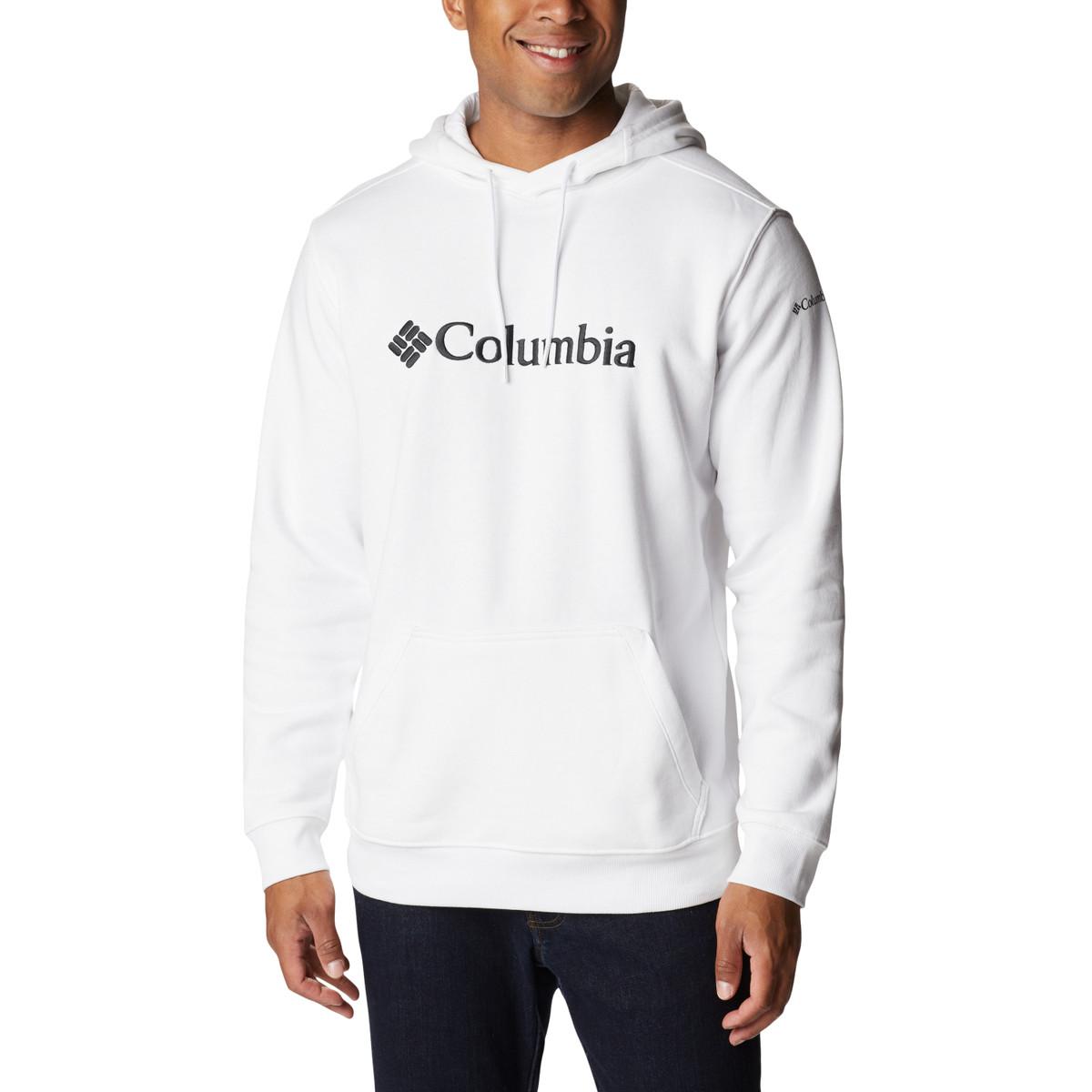 Columbia  CSC Basic Logo II Hoodie  Bílá