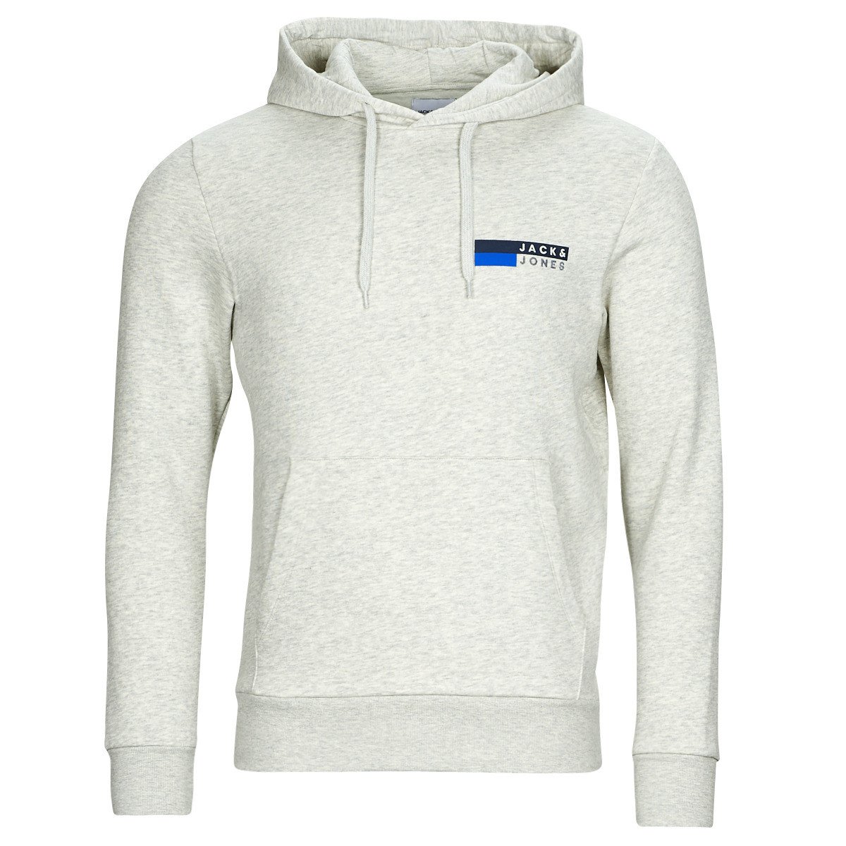 Jack & Jones  JJECORP LOGO SWEAT HOOD PLAY  Bílá