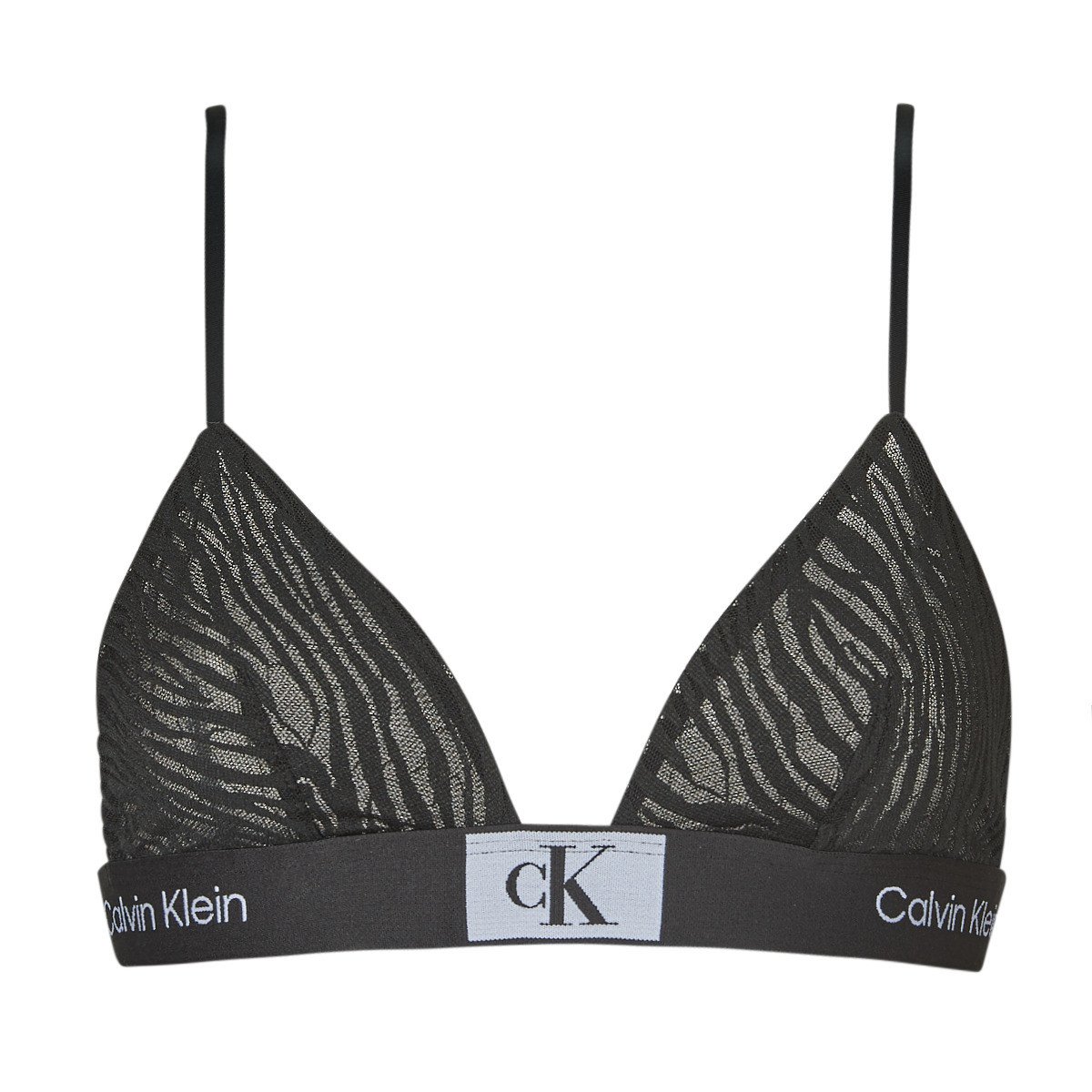 Calvin Klein Jeans  UNLINED TRIANGLE  Černá