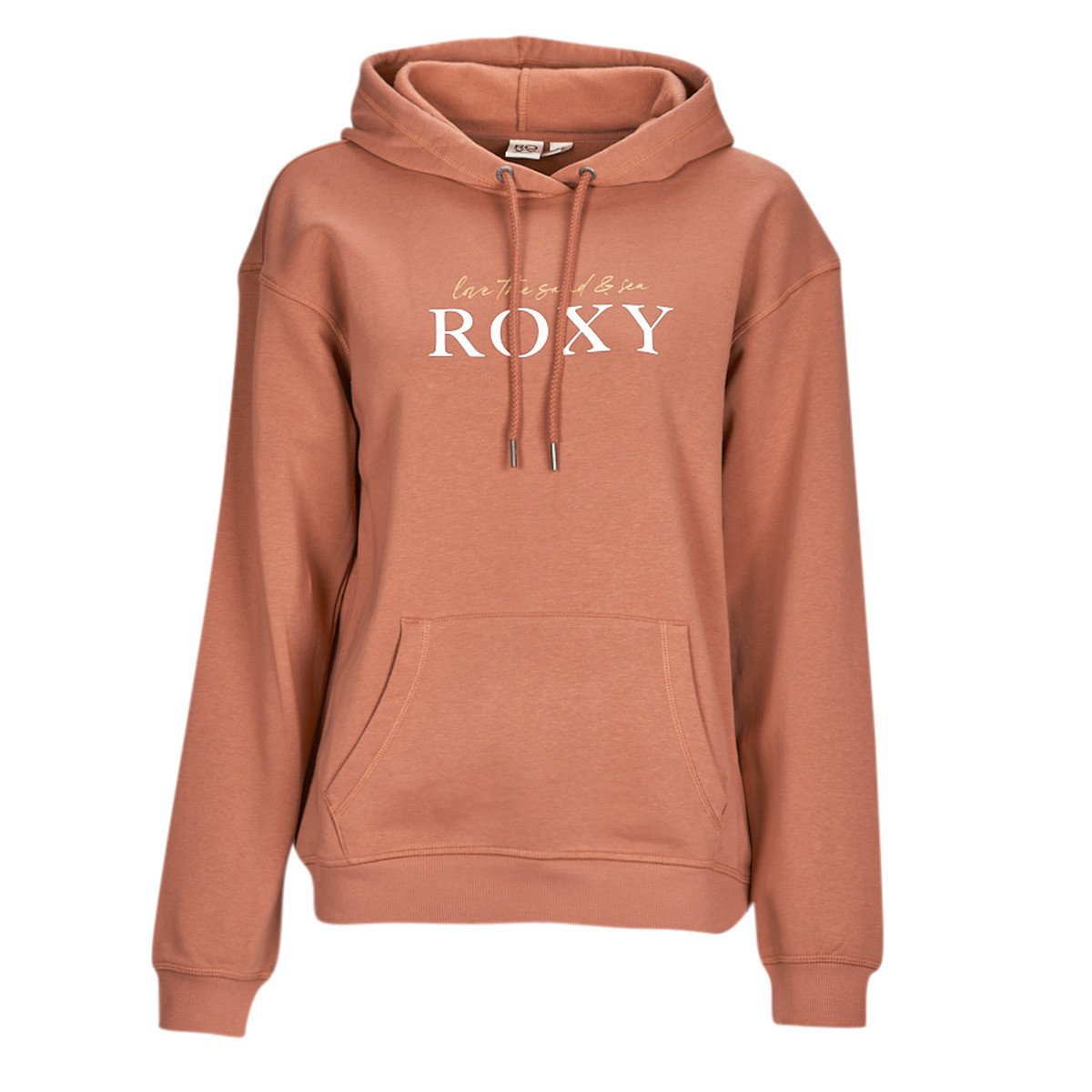 Roxy  SURF STOKED HOODIE BRUSHED  Růžová