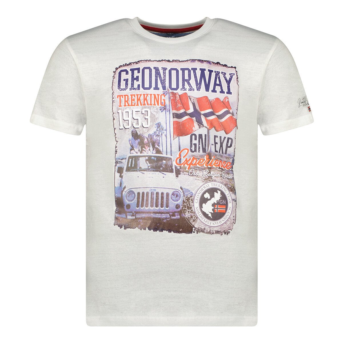 Geographical Norway  SW1959HGNO-WHITE  Bílá
