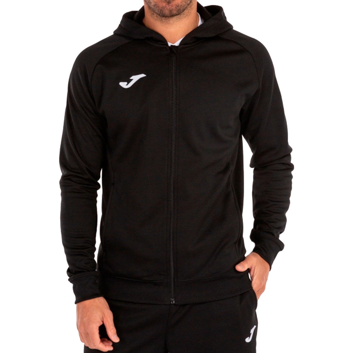 Joma  Menfis Hoodie  Černá