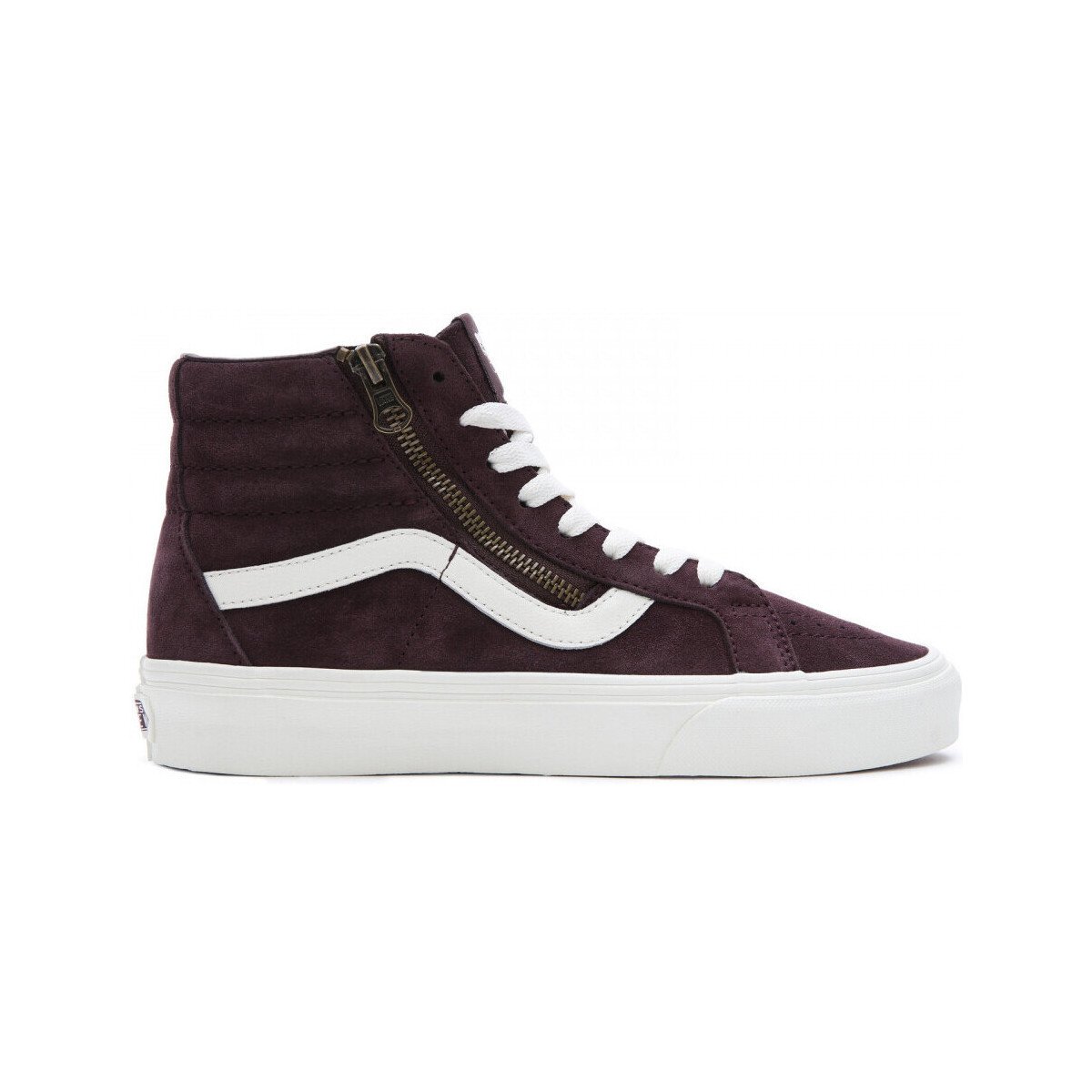 Vans  Sk8-hi reissue side zip cozy hug  Hnědá