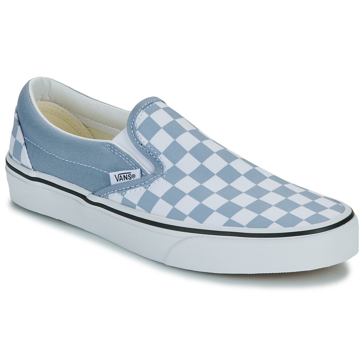 Vans  Classic Slip-On COLOR THEORY CHECKERBOARD DUSTY BLUE  Modrá